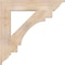 Ekena Millwork Merced Traditional Smooth Bracket, Douglas Fir, 5 1/2"W x 34"D x 34"H BKT06X34X34MRC01SDF - alternate 4